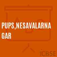 Pups,Nesavalarnagar Primary School Logo