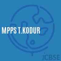 Mpps T.Kodur Primary School Logo