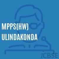 Mpps(Hw) Ulindakonda Primary School Logo