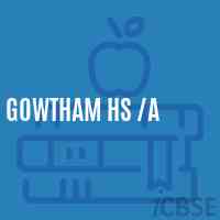 Gowtham Hs /a Secondary School Logo