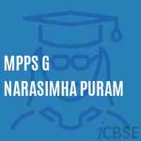 Mpps G Narasimha Puram Primary School Logo