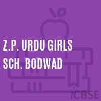 Z.P. Urdu Girls Sch. Bodwad Middle School Logo