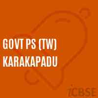 GOVT PS (TW) Karakapadu Primary School Logo