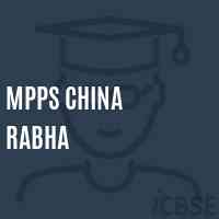 MPPS China rabha Primary School Logo