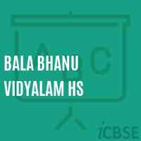 Bala Bhanu Vidyalam Hs Secondary School Logo