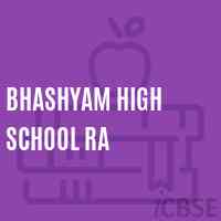 Bhashyam High School Ra Logo