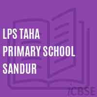 Lps Taha Primary School Sandur Logo