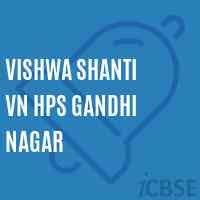 Vishwa Shanti Vn Hps Gandhi Nagar Middle School Logo
