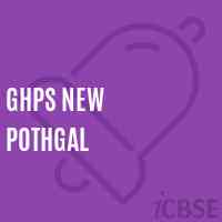 Ghps New Pothgal Middle School Logo