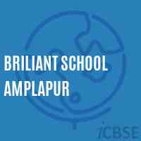 Briliant School Amplapur Logo