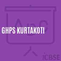 Ghps Kurtakoti Middle School Logo