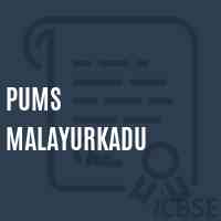 Pums Malayurkadu Middle School Logo