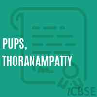 Pups, Thoranampatty Primary School Logo