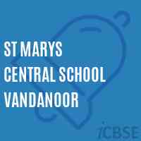 St Marys Central School Vandanoor Logo