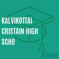 Kalvikottai Cristain High Scho Secondary School Logo