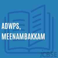 ADWPS, Meenambakkam Primary School Logo