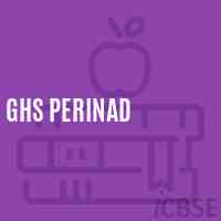 Ghs Perinad High School Logo