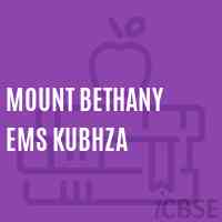 Mount Bethany Ems Kubhza Senior Secondary School Logo