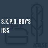 S.K.P.D. Boy'S Hss High School Logo