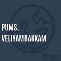 PUMS, Veliyambakkam Middle School Logo
