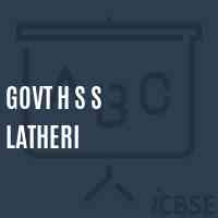 Govt H S S Latheri High School Logo