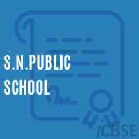 S.N.Public School Logo