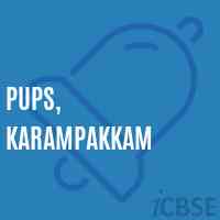 Pups, Karampakkam Primary School Logo