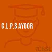 G.L.P.S Ayoor Primary School Logo