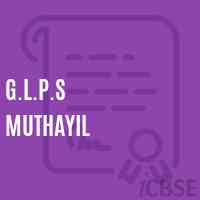 G.L.P.S Muthayil Primary School Logo