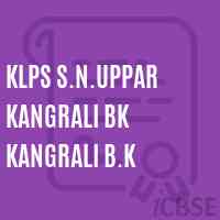 Klps S.N.Uppar Kangrali Bk Kangrali B.K Primary School Logo