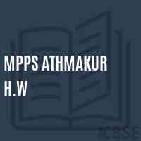 Mpps Athmakur H.W Primary School Logo
