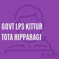 Govt Lps Kittur Tota Hipparagi Primary School Logo