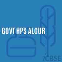 Govt Hps Algur Middle School Logo