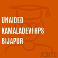 Unaided Kamaladevi Hps Bijapur Upper Primary School Logo