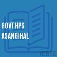 Govt Hps Asangihal Middle School Logo