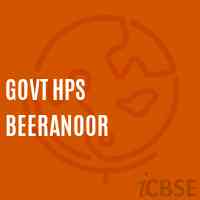 Govt Hps Beeranoor Middle School Logo
