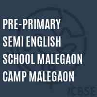 Pre-Primary Semi English School Malegaon Camp Malegaon Logo