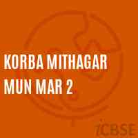 Korba Mithagar Mun Mar 2 Middle School Logo