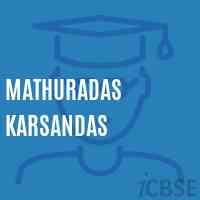 Mathuradas Karsandas Primary School Logo