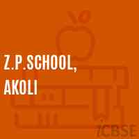 Z.P.School, Akoli Logo