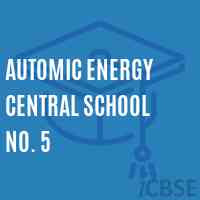 Automic Energy Central School No. 5 Logo
