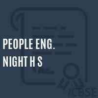 People Eng. Night H S Secondary School Logo