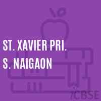 St. Xavier Pri. S. Naigaon Middle School Logo