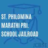 St. Philomina Marathi Pri. School Jailroad Logo