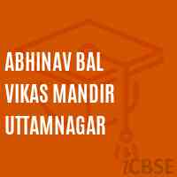Abhinav Bal Vikas Mandir Uttamnagar Primary School Logo