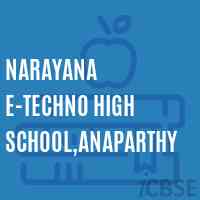 Narayana E-Techno High School,Anaparthy Logo