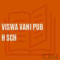 Viswa Vani Pub H Sch Secondary School Logo