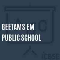 Geetams Em Public School Logo