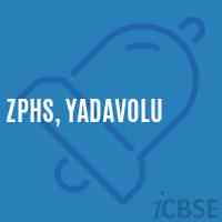 Zphs, Yadavolu Secondary School Logo