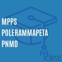 Mpps Polerammapeta Pnmd Primary School Logo